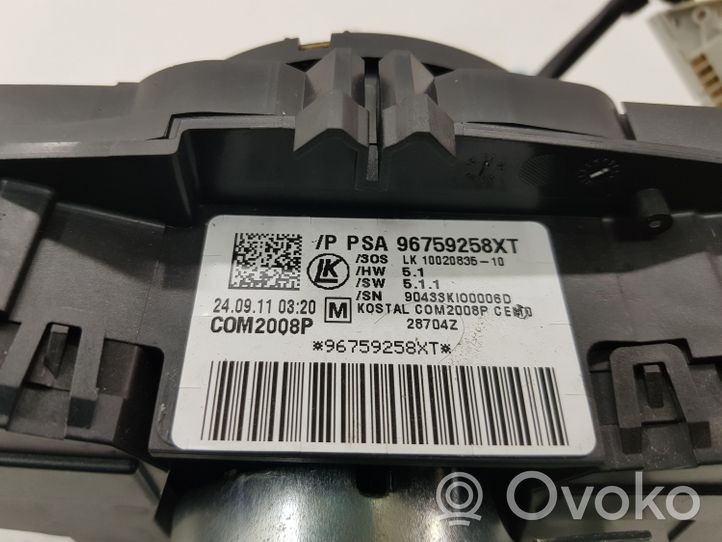 Citroen C4 II Pyyhkimen/suuntavilkun vipukytkin 96759258XT