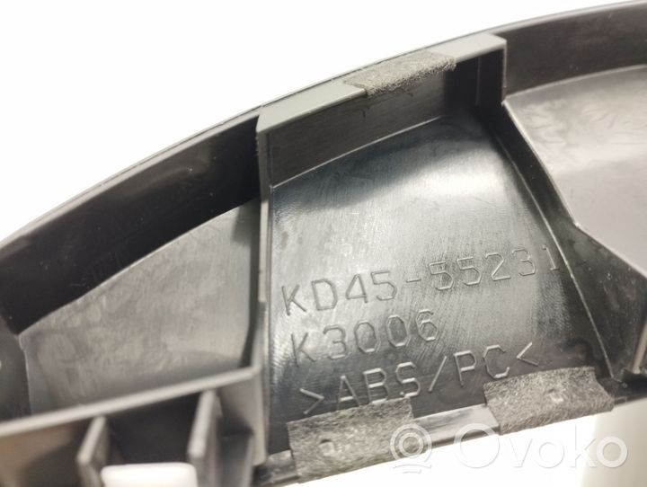 Mazda CX-5 Radion/GPS-laitteen pääyksikön kehys KD4555231