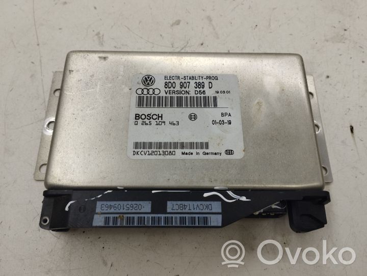 Audi A4 S4 B5 8D ESP (stability system) control unit 8D0907389D