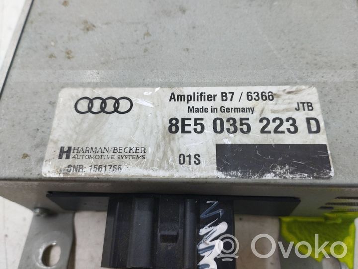 Audi A4 S4 B6 8E 8H Sound amplifier 7561766