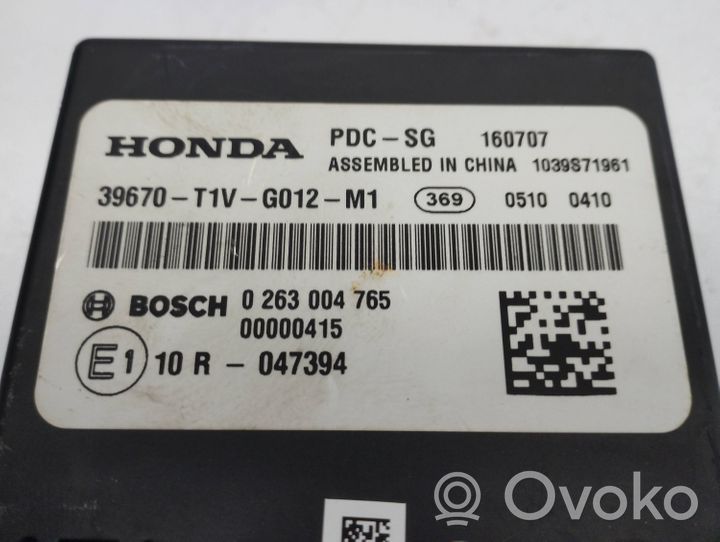 Honda CR-V Sterownik / Moduł parkowania PDC 39670TVVG012M1