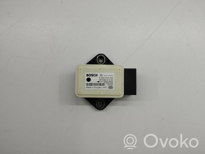 Peugeot 508 ESP acceleration yaw rate sensor 9664661580