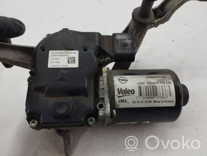 Opel Zafira C Motorino del tergicristallo 01143753