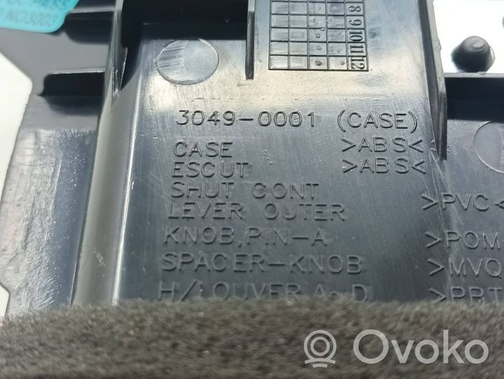 Nissan Qashqai Copertura griglia di ventilazione laterale cruscotto 30490001