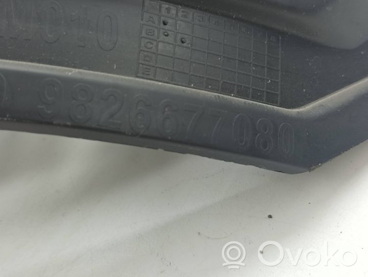 Citroen C5 Aircross Support de pare-chocs arrière 9826677080