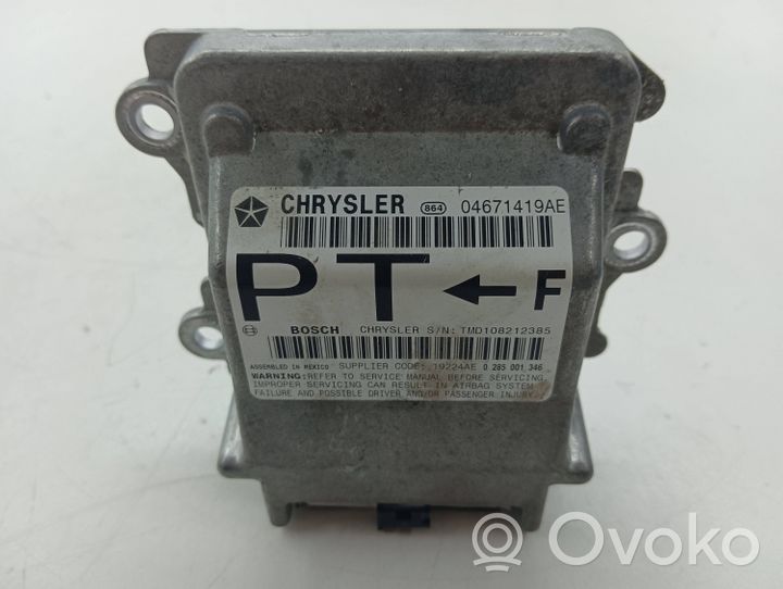 Chrysler PT Cruiser Airbag control unit/module 04671419AE