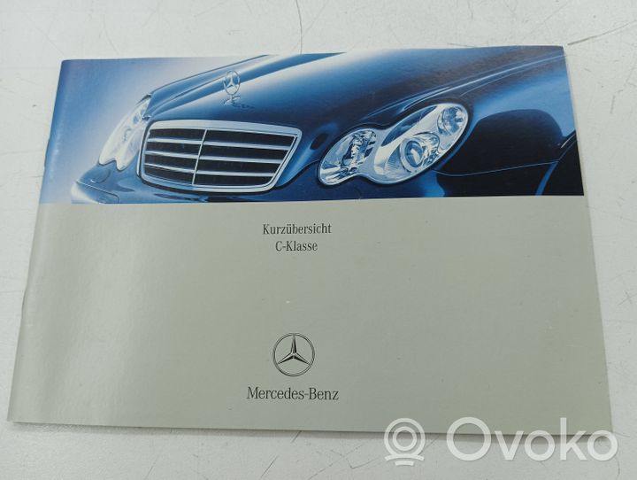 Mercedes-Benz C W203 Libretto di servizio dei proprietari 