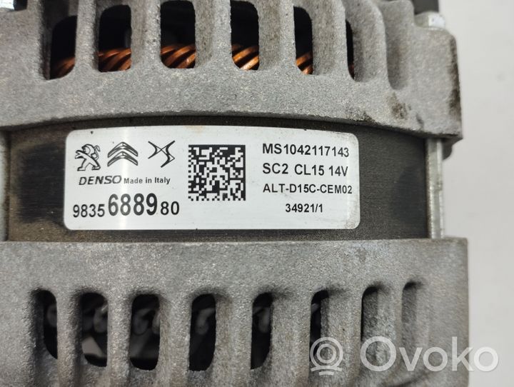 Opel Mokka B Generatore/alternatore 9835688980