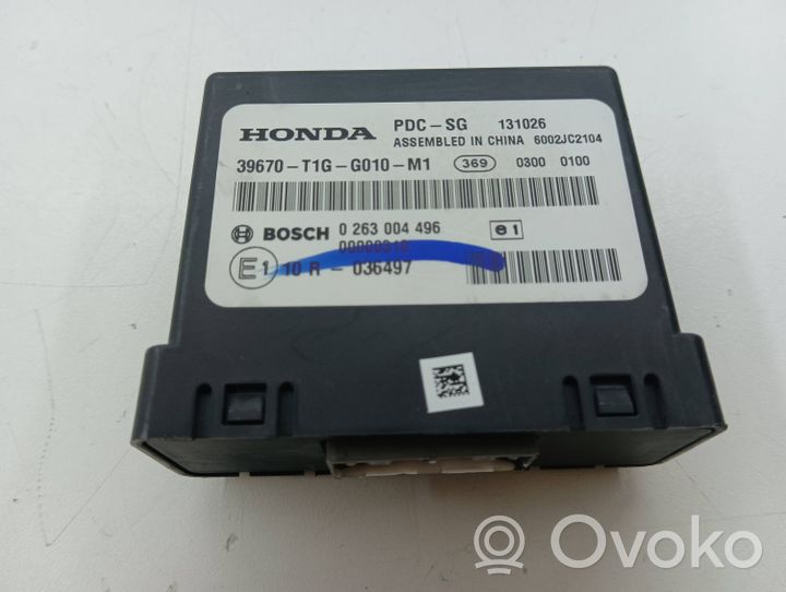 Honda CR-V Sterownik / Moduł parkowania PDC 0263004496