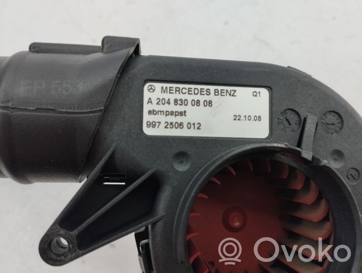 Mercedes-Benz C W204 Valdymo bloko aušintuvas A2048321445