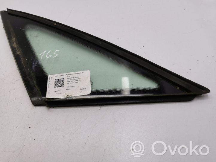 Audi A8 S8 D3 4E Fenêtre latérale avant / vitre triangulaire 4E0845299J