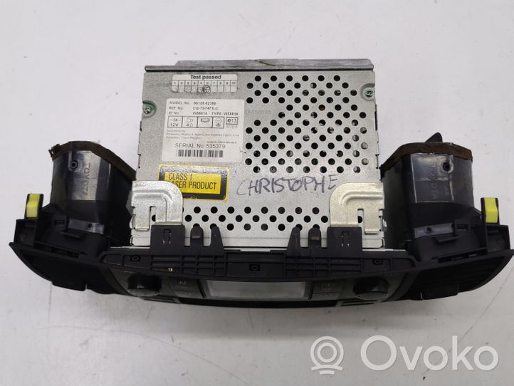 Toyota Corolla E120 E130 Radio/CD/DVD/GPS-pääyksikkö 8612002380