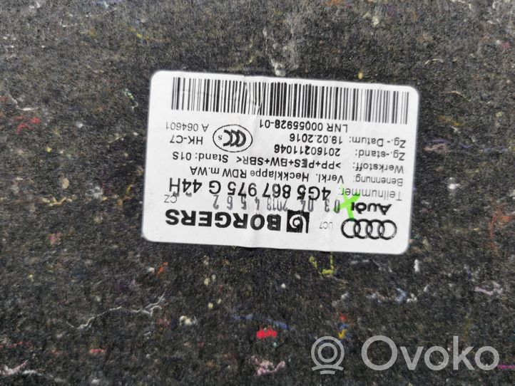 Audi A6 S6 C7 4G Copertura del rivestimento bagagliaio/baule 4G5867975G