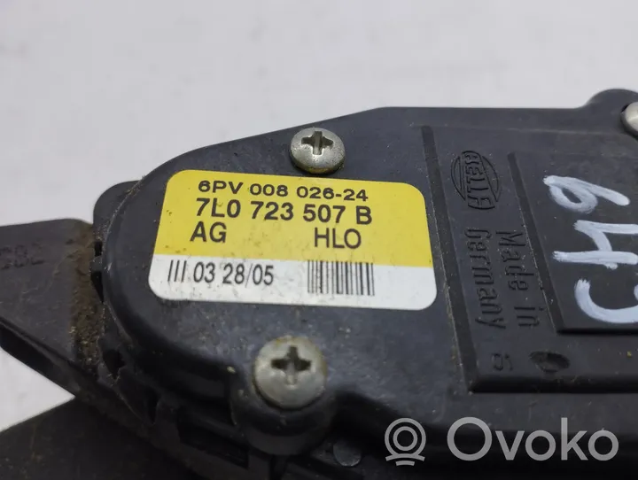 Porsche Cayenne (9PA) Pedale dell’acceleratore 7L0723507B