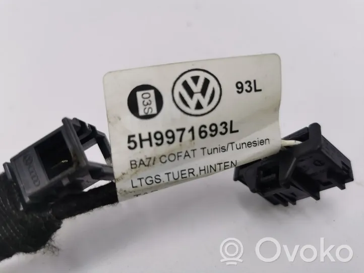 Volkswagen Golf VIII Faisceau de câblage de porte arrière 5H9971693L