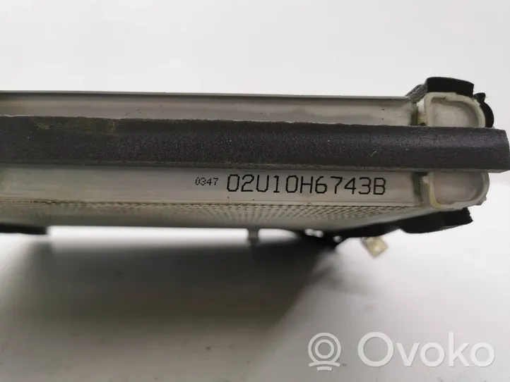 Toyota C-HR Gaisa kondicioniera radiators (salonā) 02U10H6743B