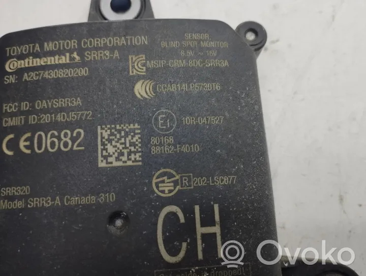 Toyota C-HR Capteur radar d'angle mort 10R047527