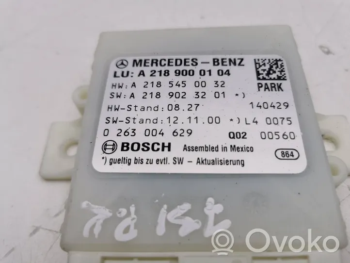 Mercedes-Benz CLS C218 X218 Sterownik / Moduł parkowania PDC A2189000104
