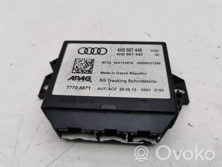 Audi A7 S7 4G Navigacijos (GPS) valdymo blokas 4H0907440