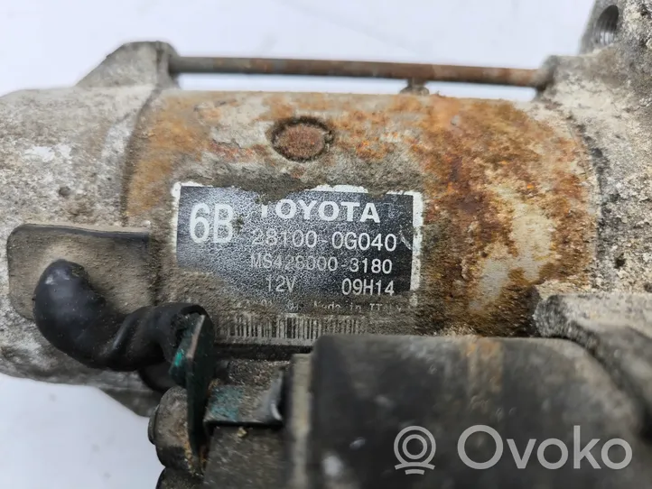 Toyota RAV 4 (XA30) Rozrusznik 281000G040