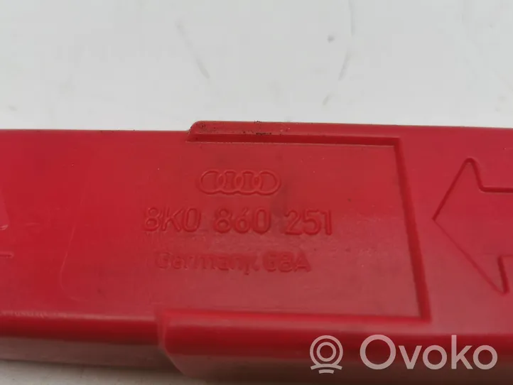 Audi A7 S7 4G Cartel de señalización de peligro 8K0860251