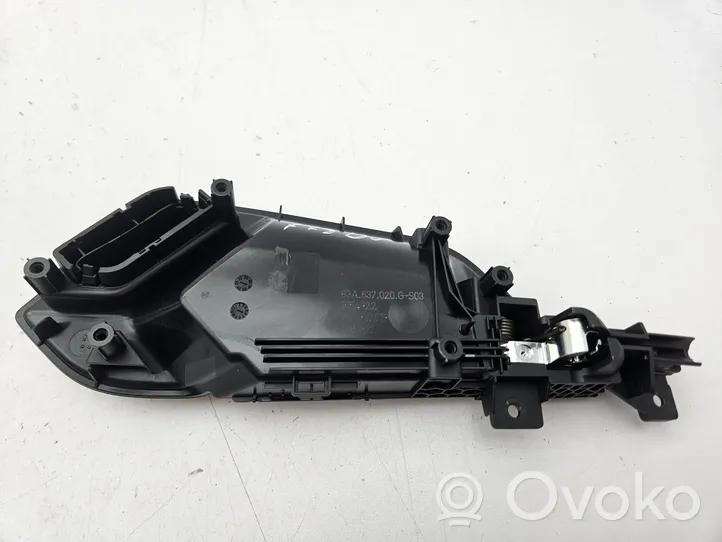 Audi Q3 F3 Rear door interior handle 83A837020G