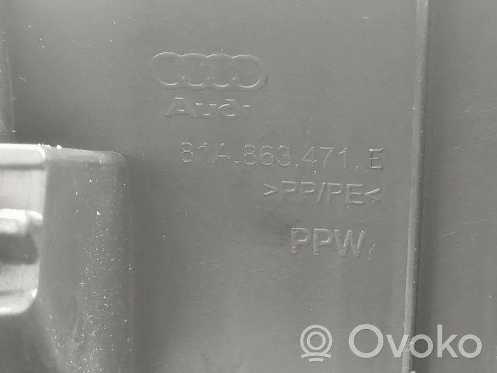 Audi Q2 - Tavaratilan kynnyksen suoja 81A863471E