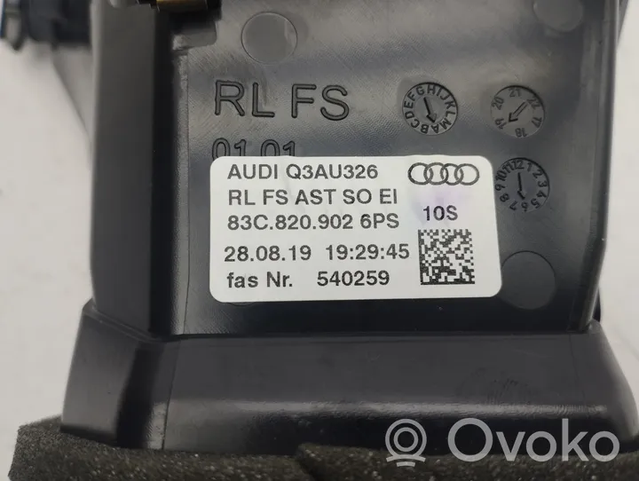 Audi Q3 F3 Šoninės oro grotelės 83C8209026PS