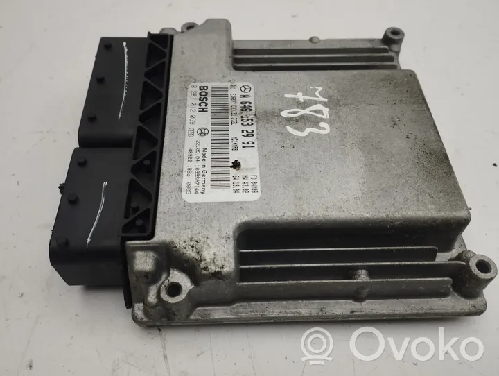 Mercedes-Benz Vito Viano W639 Variklio valdymo blokas A6461532991