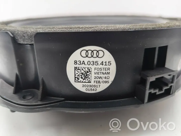 Audi A3 8Y Kit système audio 83A035415
