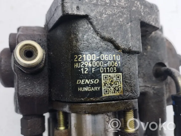 Toyota Corolla Verso AR10 Pompe d'injection de carburant à haute pression 221000G010