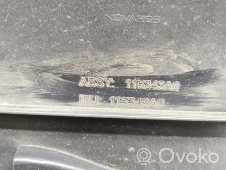 Nissan Qashqai Šoninė dugno apsauga 115343A0