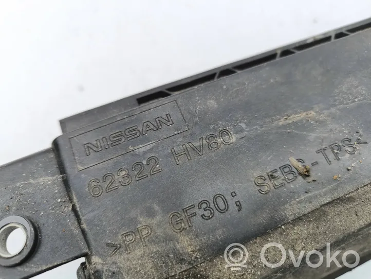 Nissan Qashqai Radiatoriaus oro nukreipėjas (-ai) 62322HV80