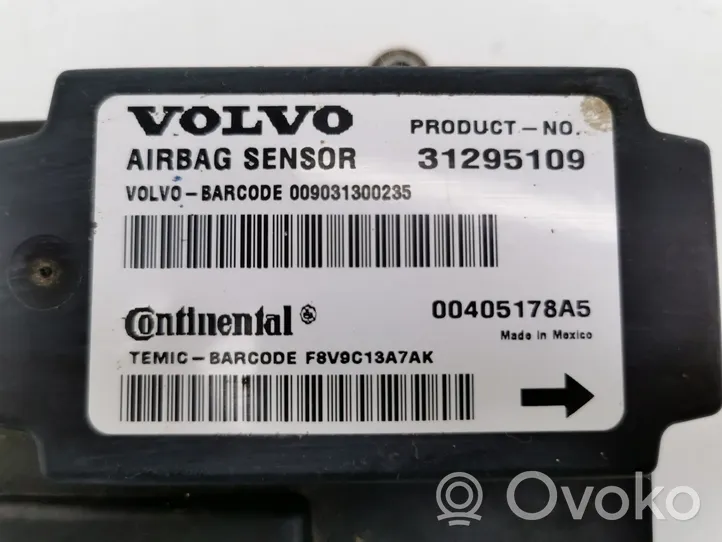 Volvo V50 Airbag control unit/module 31295109