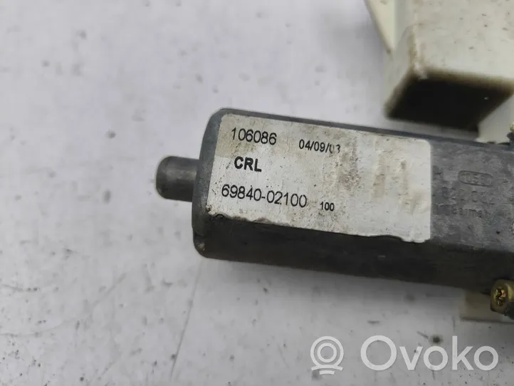 Toyota Corolla E120 E130 Mécanisme lève-vitre de porte arrière avec moteur 992046100