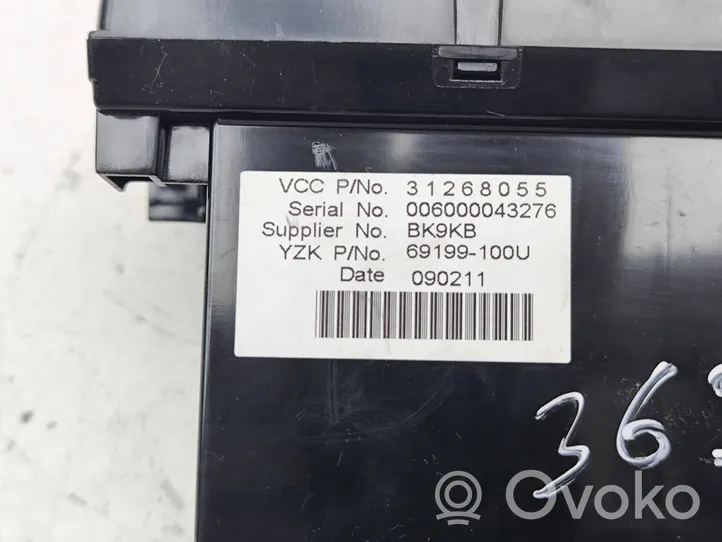 Volvo V50 Monitor / wyświetlacz / ekran 31268055