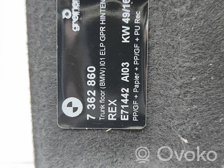 BMW i3 Tappeto di rivestimento del fondo del bagagliaio/baule 7362860