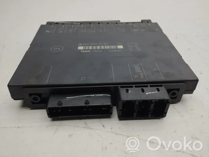 Mercedes-Benz S W220 Seat control module 2208201285