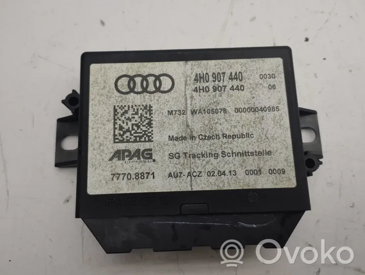 Audi A7 S7 4G Unité / module navigation GPS 4H0907440