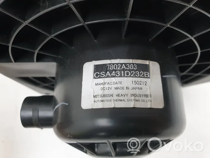 Mitsubishi Outlander Ventola riscaldamento/ventilatore abitacolo 7802A303