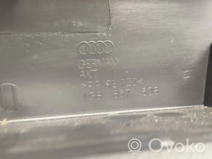 Audi A7 S7 4G Moldura de la puerta trasera 4G8867606