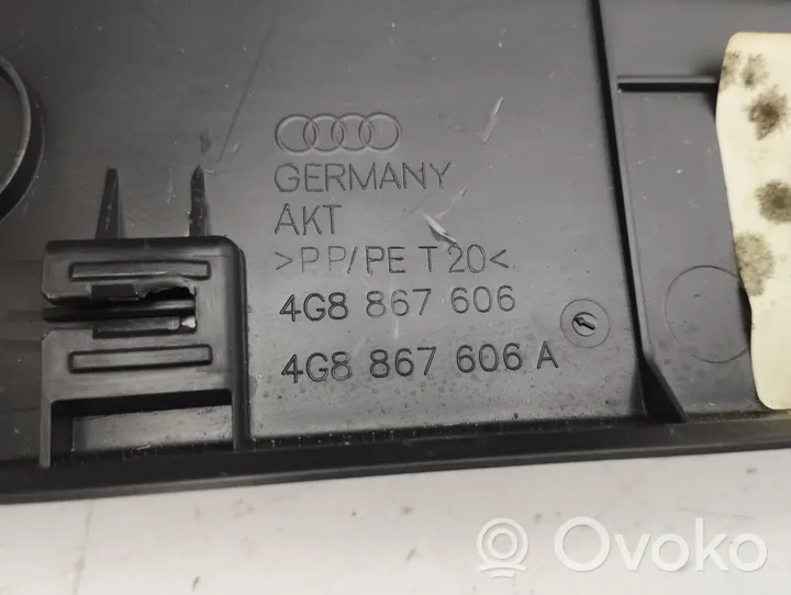 Audi A7 S7 4G Apdaila galinio dangčio 4G8867606