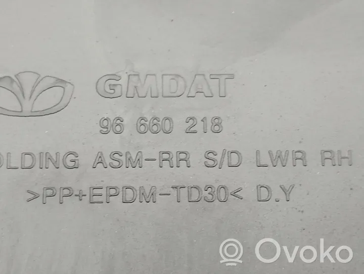 Opel Antara Rivestimento portiera posteriore (modanatura) 96660218