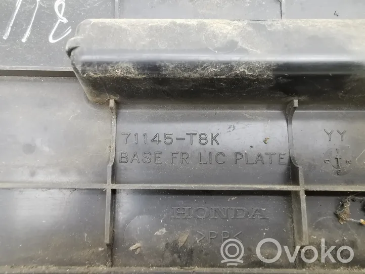 Honda HR-V Ramka przedniej tablicy rejestracyjnej 71145T8K