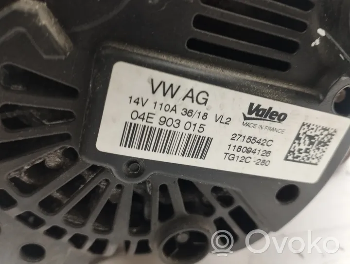 Volkswagen T-Roc Alternator 04E903015