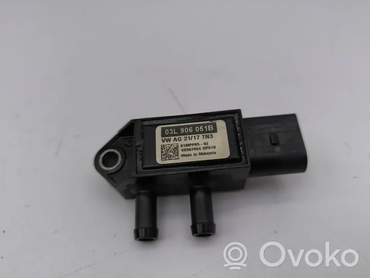 Audi A5 Exhaust gas pressure sensor 03L906051B