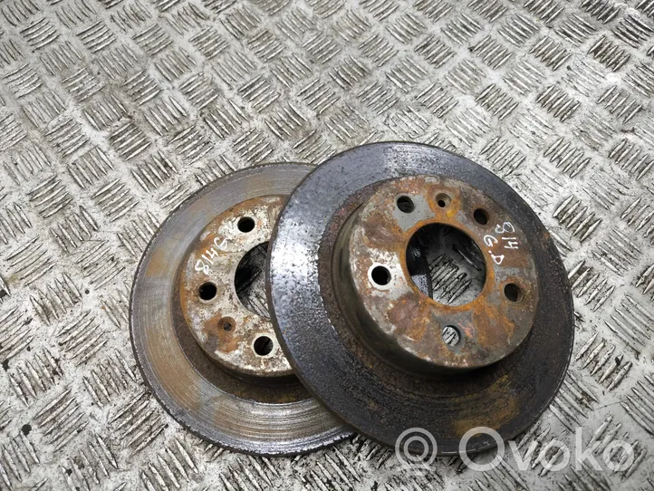 Opel Zafira A Rear brake disc 