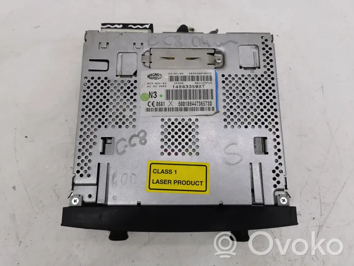 Citroen C8 Panel / Radioodtwarzacz CD/DVD/GPS 14983350XT