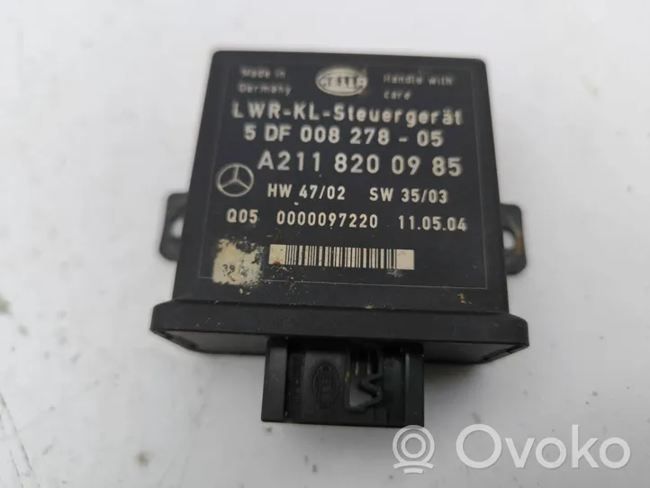 Mercedes-Benz E W211 Module d'éclairage LCM A2118200985