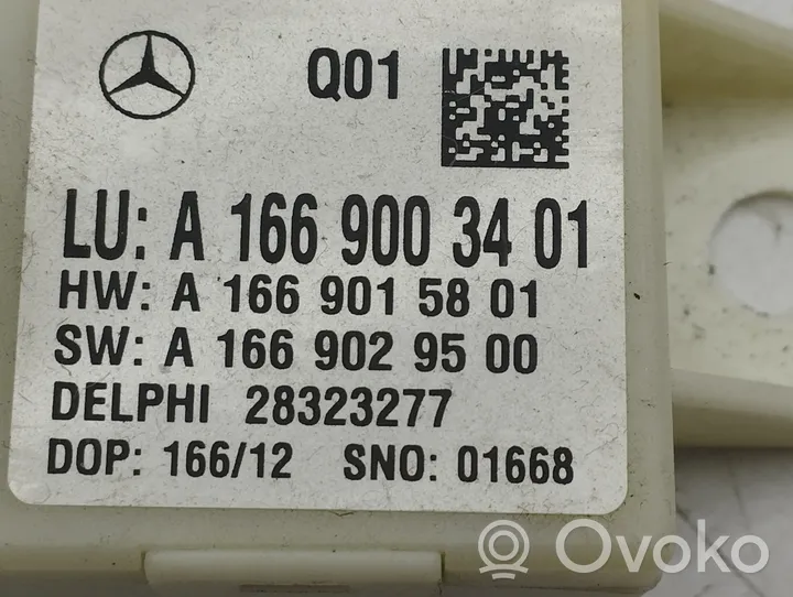 Mercedes-Benz B W246 W242 Module d'éclairage LCM A1669003401
